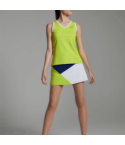 O´Padel Flared Triangle Skirt Blue Lime White