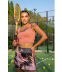 Lioness Jungle Pink Tennis Top And Skirt Set