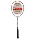 Wish Junior Badminton Racket 613 Orange