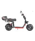 White Siberia Off-Road Moped Scooter for Adults