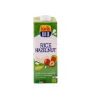 Isola Bio 100% Organic Rice Hazelnut Plant Based Milk 1L