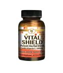 Natural Fervor Vital Shield Potent Herbal Blend with Vitamin C 1000mg 60 Capsules