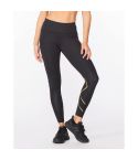 2XU Women's Force Mid-Rise Compression Tight -Black