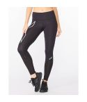 2XU Women's -Aero Vent Mid-Rise Comp Tights-Black