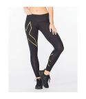 2XU Women's Light Speed Mid-Rise Comp Tight-Black